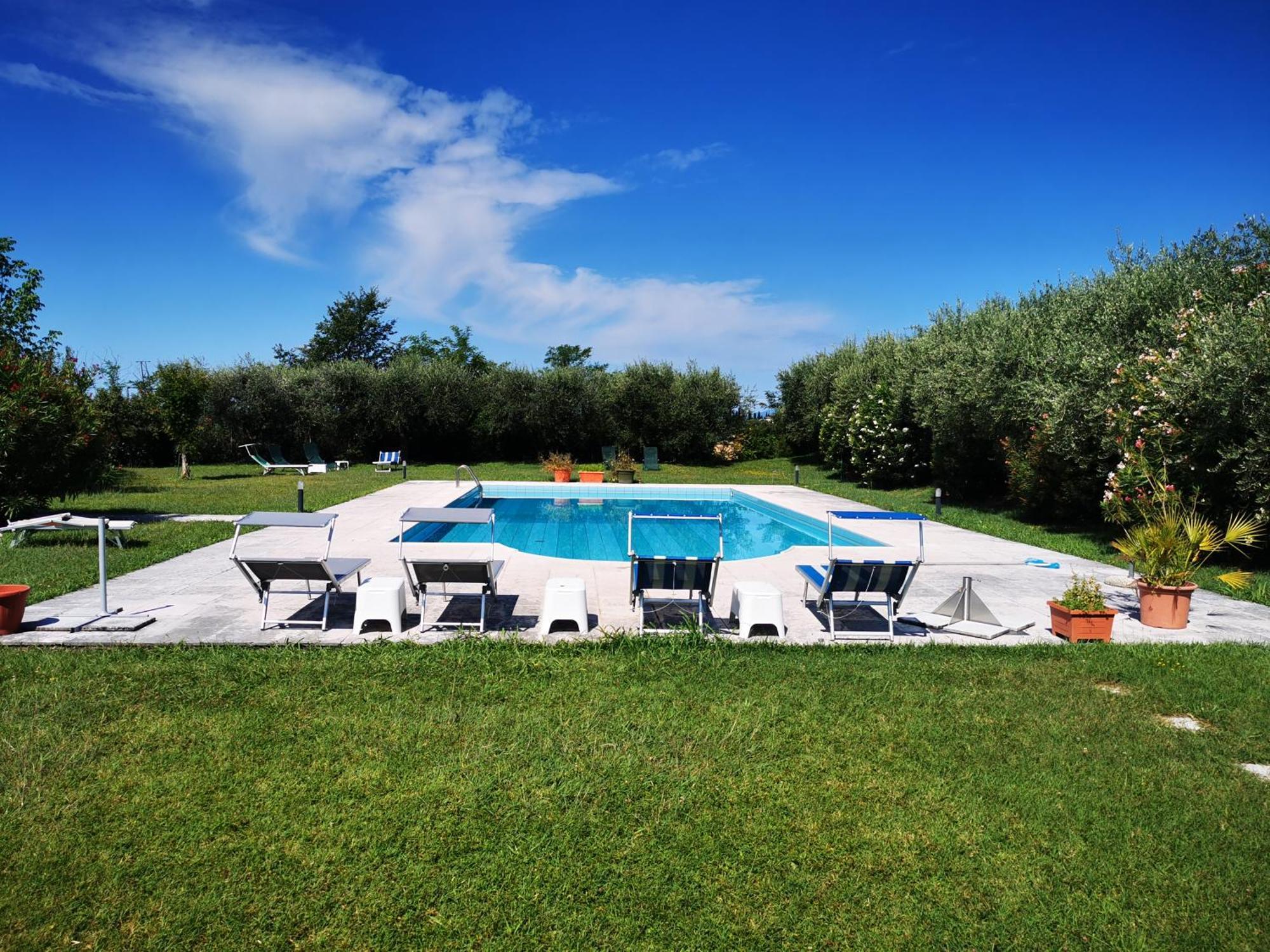 Casa Ghirlanda Con Piscina E Campo Da Tennis Lazise Exteriér fotografie